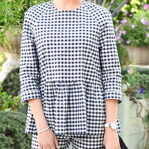 Victoria Beckham Target peplum top